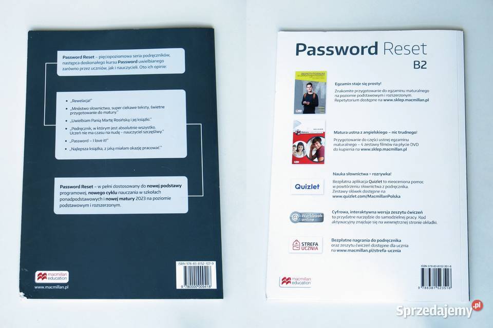Password Reset B2 M Rosińska L Edwards G J Manin
