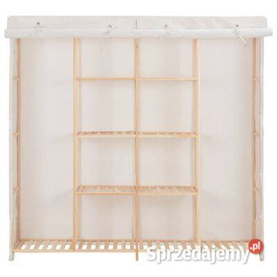 vidaXL Szafa biała 173x40x170