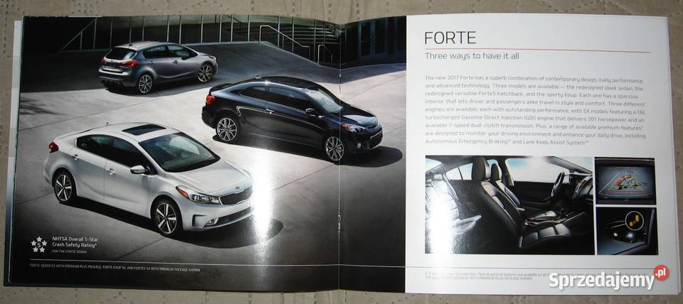 KIA 2017 Full Line prospekt katalog Kępice