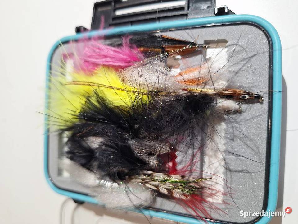 Przynęty wędkarskie Muchy 30 sztuk pudełko Sosnowiec