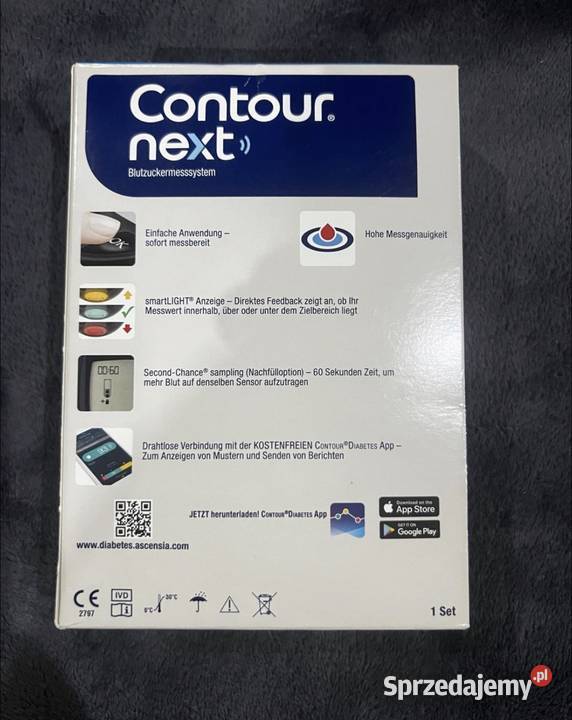 Glukometr Contour Next Ascensia zestaw do Kostrzyn nad Odrą