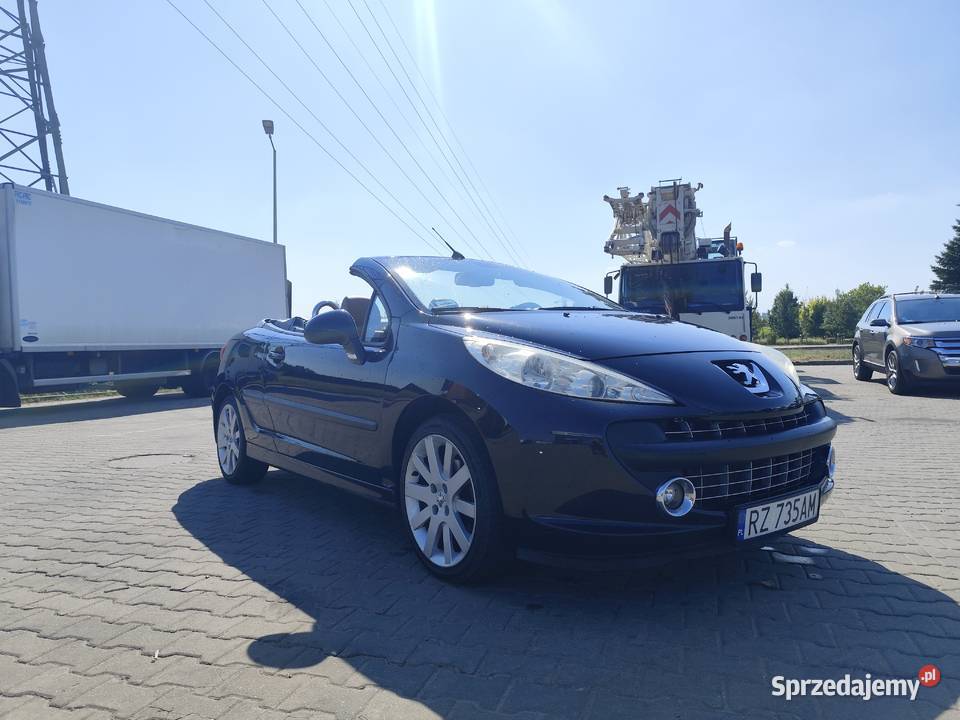 Peugeot 207cc 16 turbo Platinum Długie opłaty Rok produkcji 2007 Rzeszów