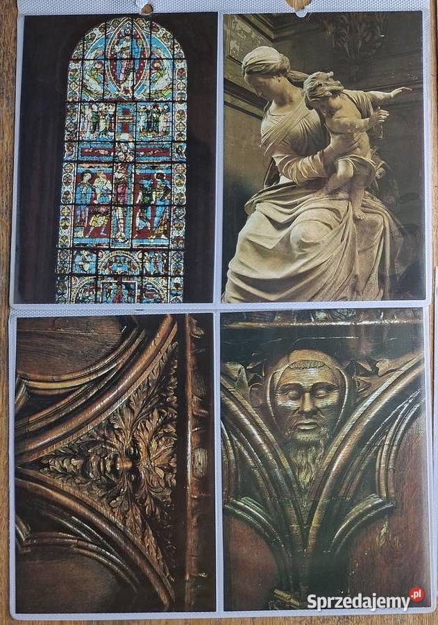 Francja Poitiers Cathedrale Basilique Saint przewodnik Mapy i przewodniki Kraków
