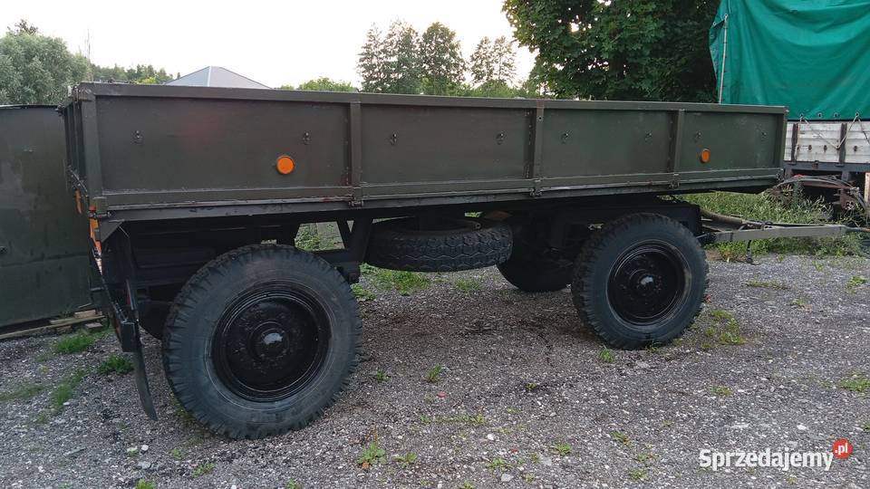 Przyczepa D6336Ton z Wojska Aleksandrów Kujawski
