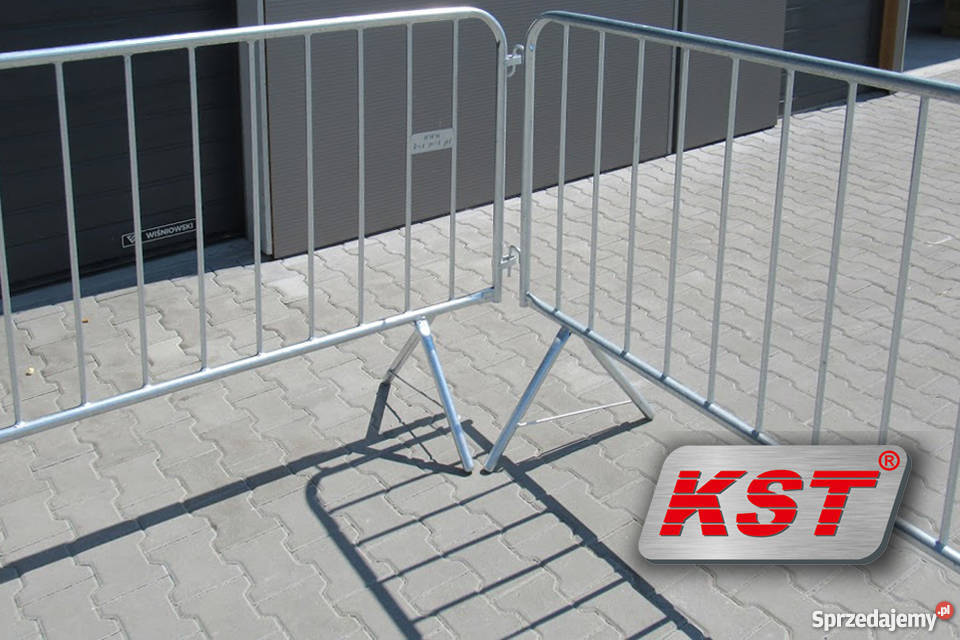 płotki barierki do ogrodzeń czasowych BHP lekkie Katowice