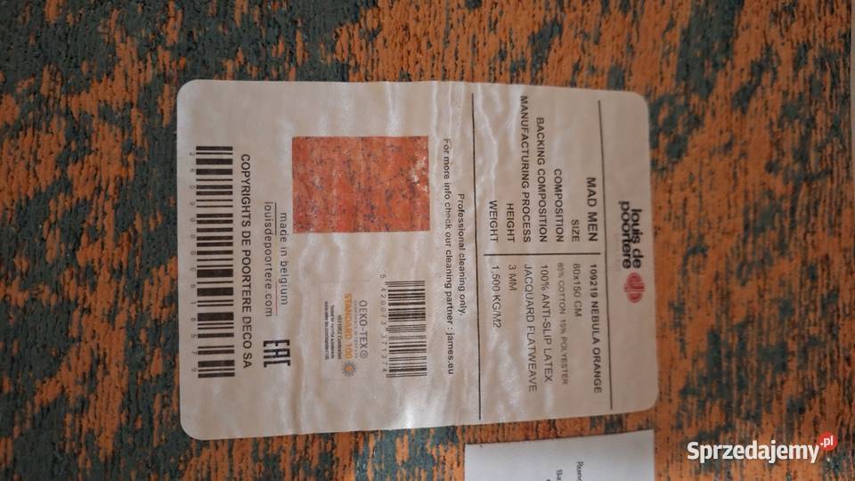 Dywan pomarańczowy Dywany i dywaniki Radom sprzedam