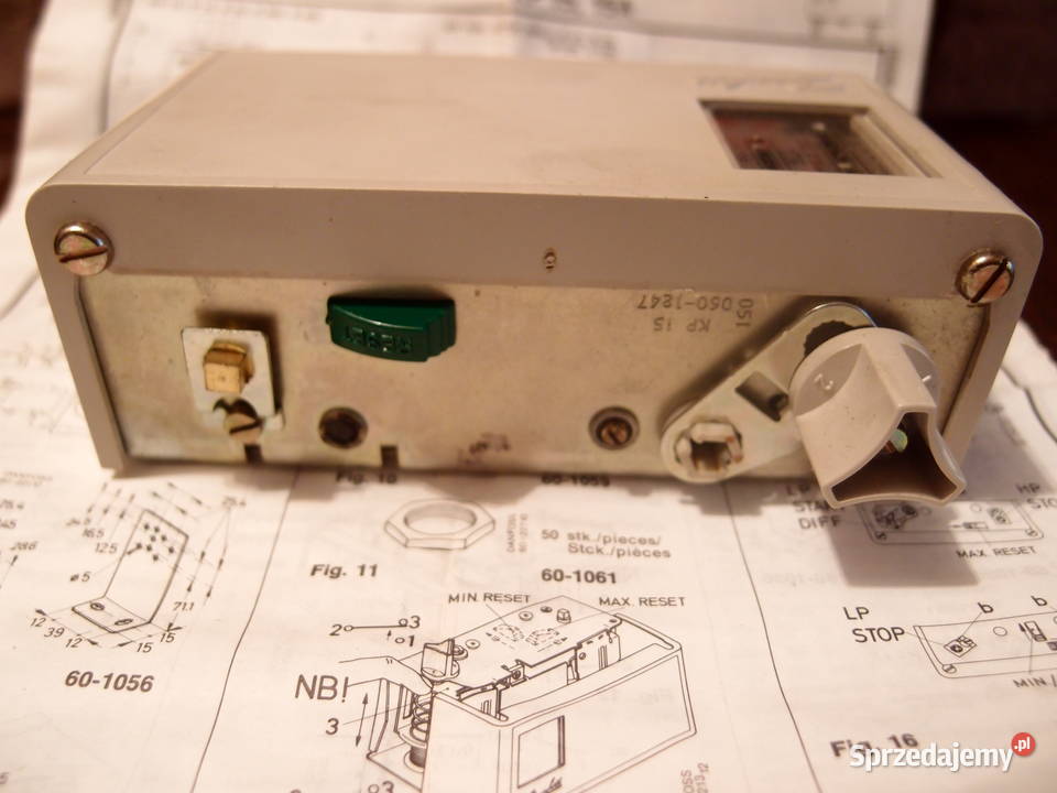 Presostat podwójny Danfoss KP15 0601247 Łódź