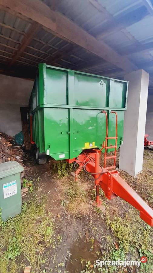 Przyczepa skorupowa Agromet Warfama 13t Przyczepy rolnicze Sieradz