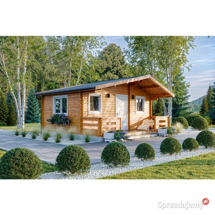 Drewniany domek letniskowy Weekend 25 8 m2 DE Mrągowo