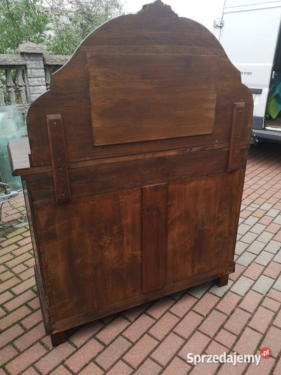 Komoda Pomocnik Dębowy Okazały Stary Antyk Swarzędz