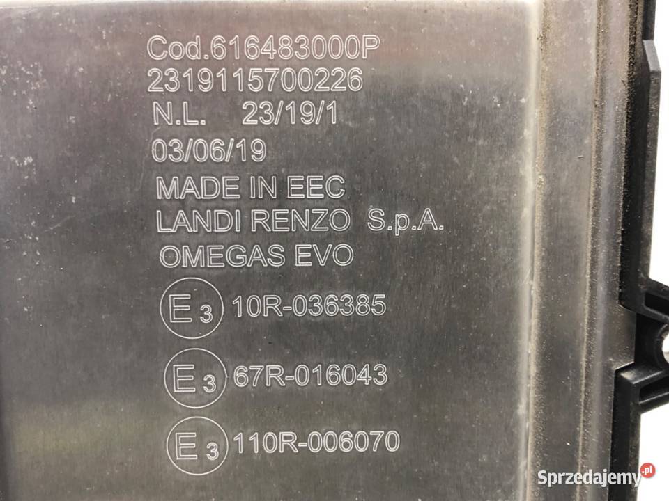 KOMPUTER LPG 616483000P STEROWNIK GAZU ZASILANIA osobowe