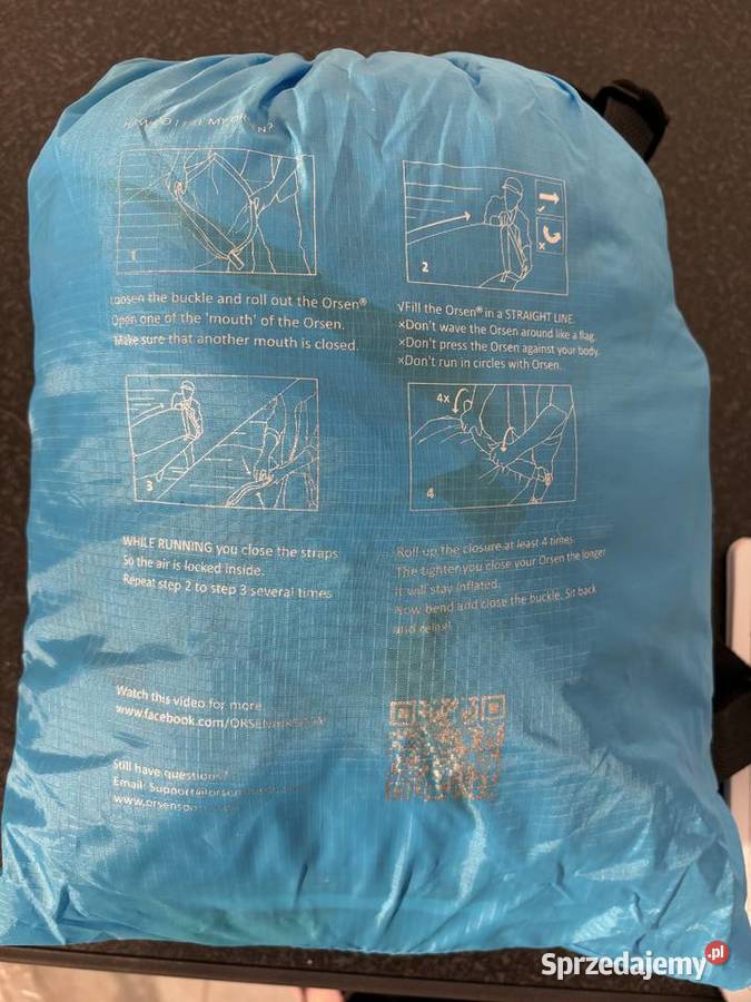 ORSEN Sofa powietrzna wodoszczelna nadmuchiwana Zagnańsk sprzedam