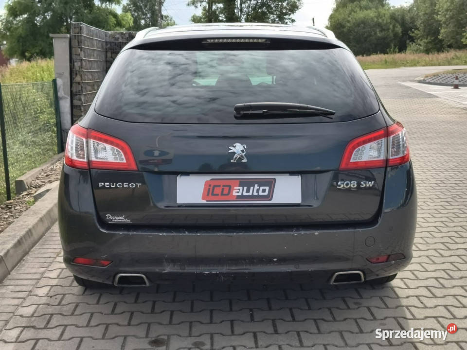 Peugeot 508 SW 22 HDI 204 AUTOMAT wersja GT Motoryzacja