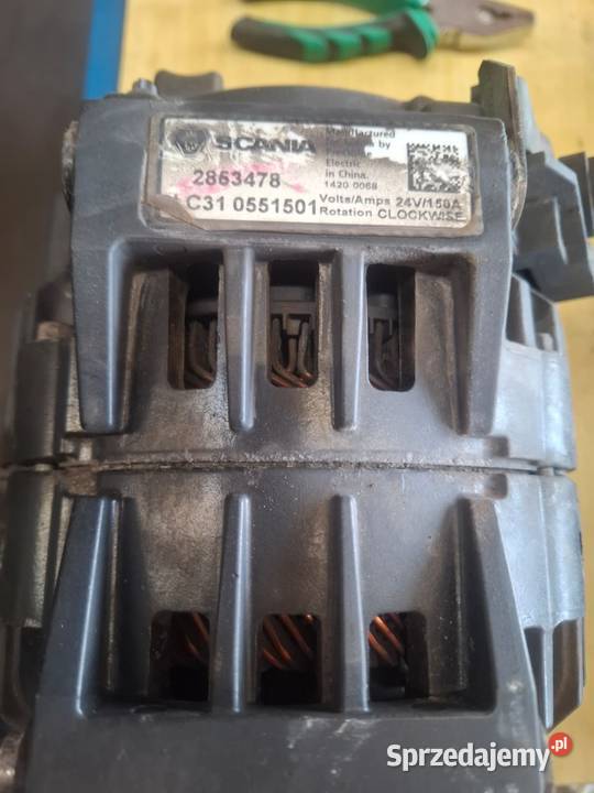 Alterantor Scania 2853478 150a kujawsko-pomorskie