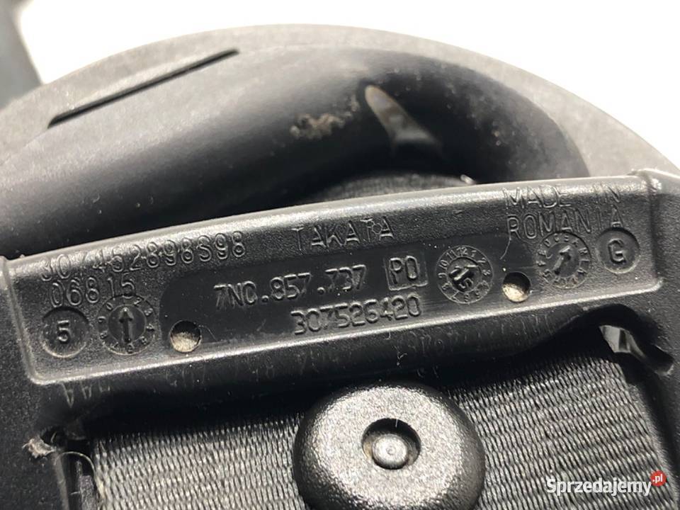 PAS BEZPIECZEŃSTWA LEWY PRZÓD VW GOLF VII LEWA