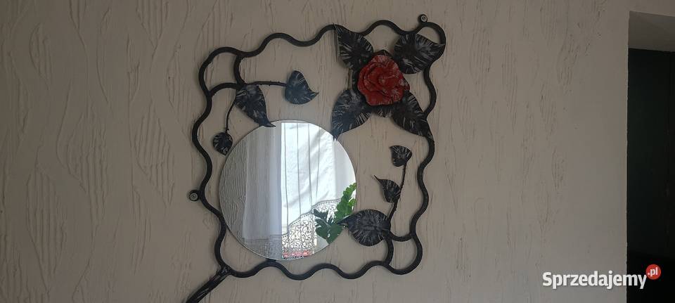Lustro ze stolikiem metalowe Leszno