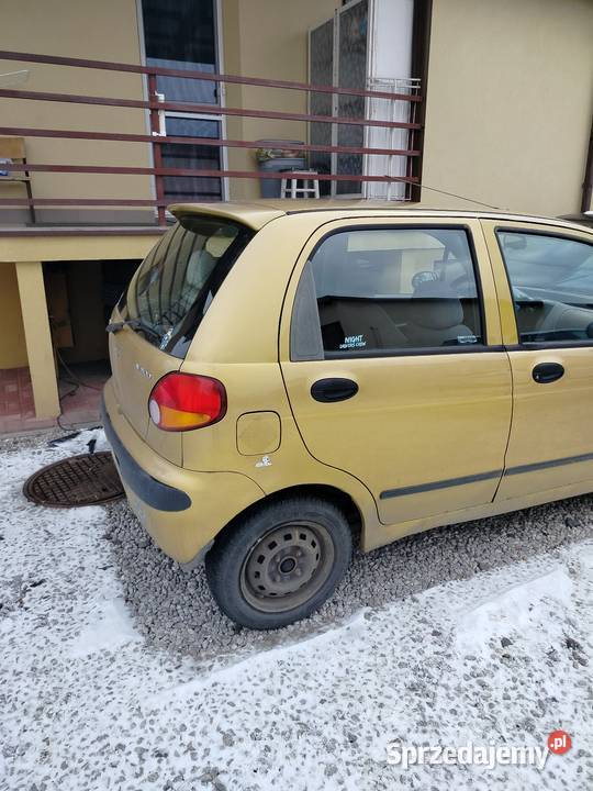 Daewoo matiz 99 sprawny OC do 0625 Bt 1125