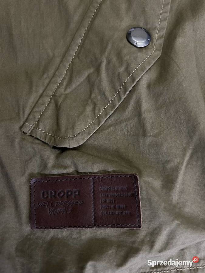 Kurtka parka wojskowa wiatrówka przeciwdeszczowa Płock