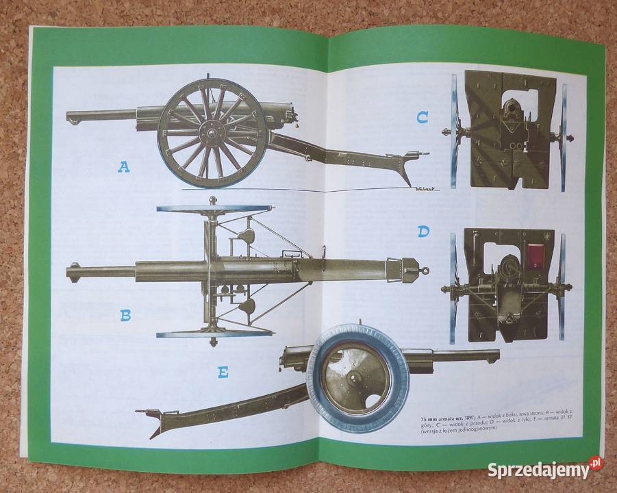 Szczegłow 75 mm armata wz 1897 Warszawa sprzedam