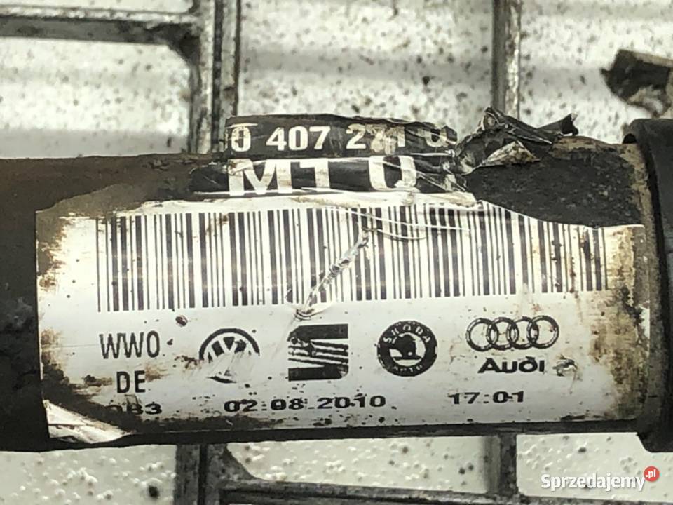 PÓŁOŚ LEWY PRZÓD SKODA OCTAVIA I 16 102 9610 podkarpackie