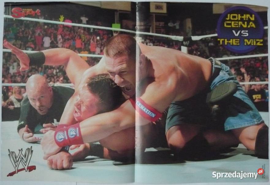 PLAKATY THE MIZ WRESTLING WYPRZEDAŻ ŚWIAT Bydgoszcz