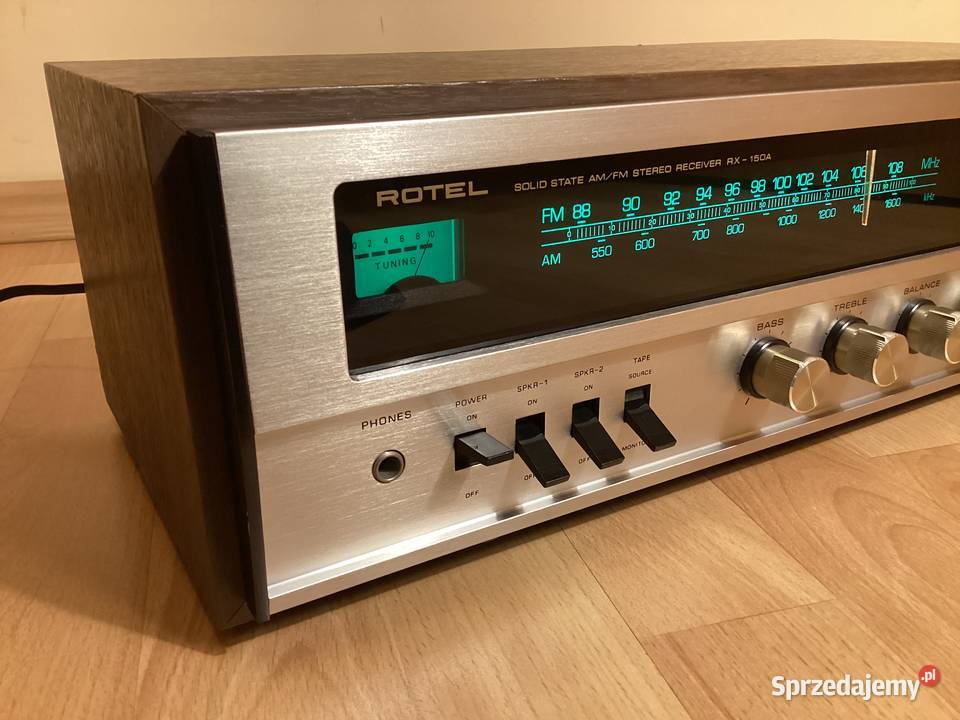 Amplituner Wzmacniacz ROTEL RX150A SPRAWNY ładny Amplitunery pomorskie Gdynia