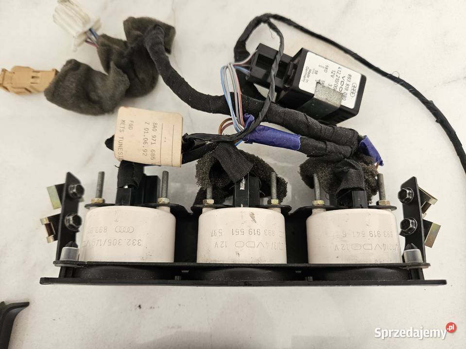 Zegary dodatkowe audi 80 B3 B4 S2 komplet pp z Sokółka