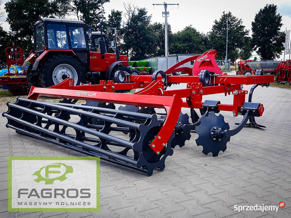 NOWY Gruber AGREGAT ścieriskowy podorywkowy Kazimierza Wielka