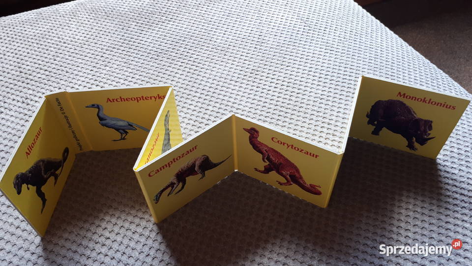 książeczkaharmonijka DINOZAURY Kraków