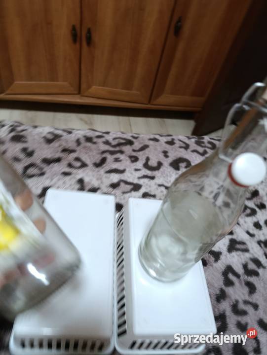 butelki ozdobne dekoracje dwie sztuki Poznań