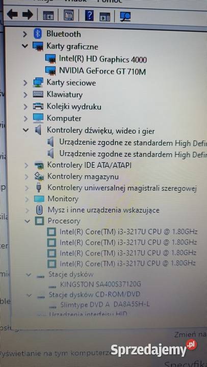 Laptop ASUS R513C i3 8GB 120SSD Poznań