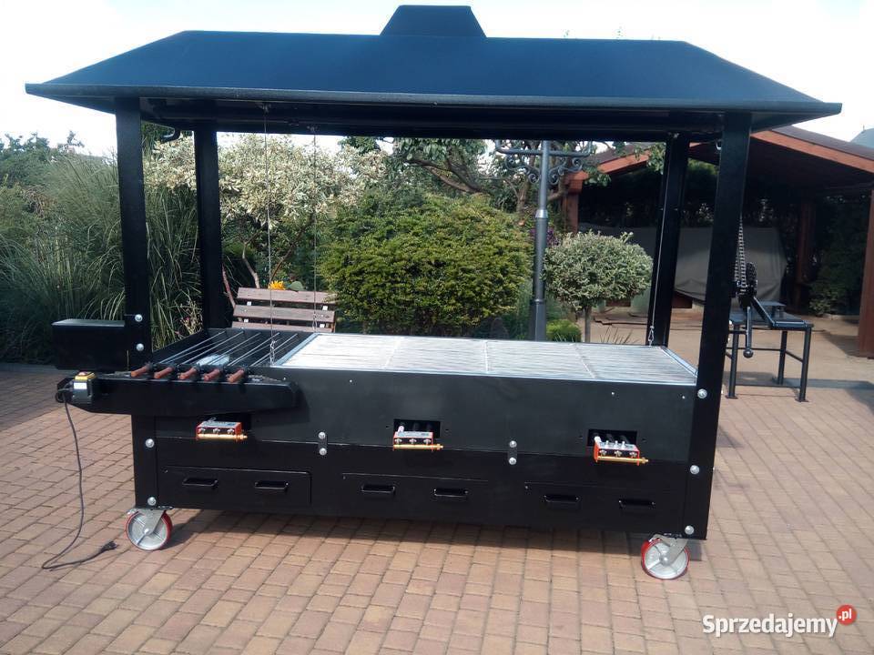 Gastronomiczny grill cateringowy gazowy węglowy Damasławek sprzedam