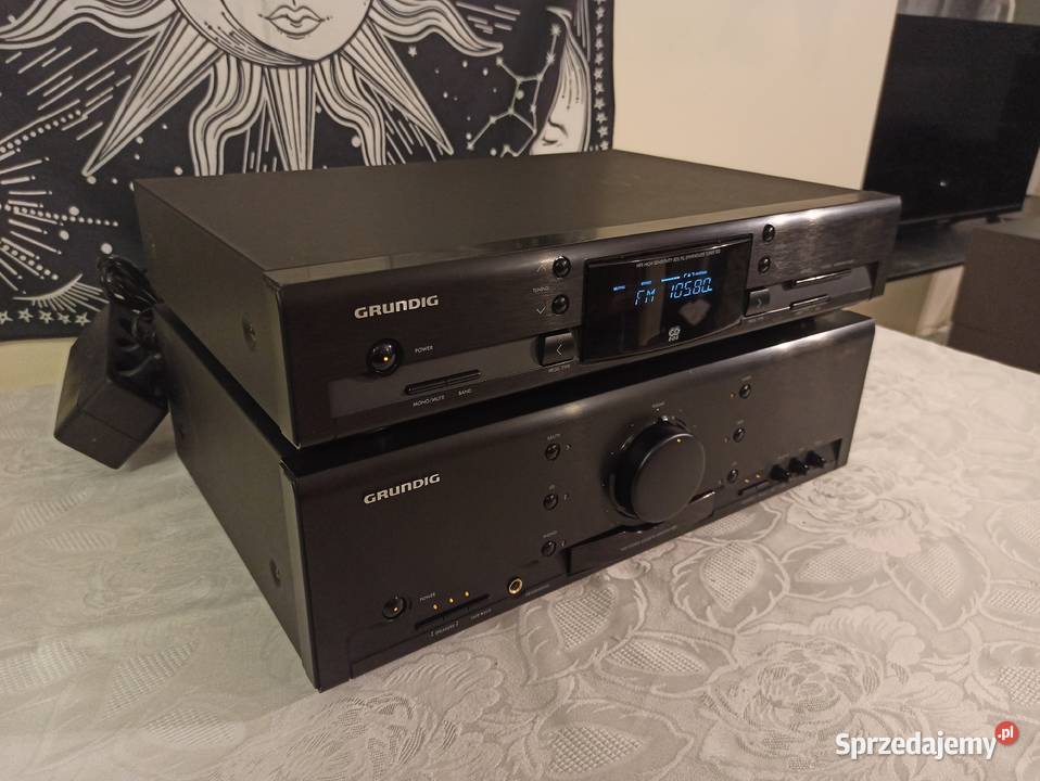 Zestaw wzmacniacz Grundig V23 FineArts tuner Kamienna Góra