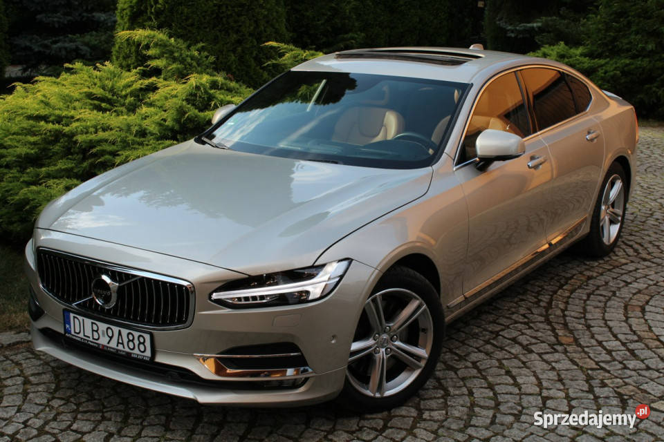 Volvo S90 235 4x4 102 Inscription II 2017 przyciemniane szyby dolnośląskie Lubań