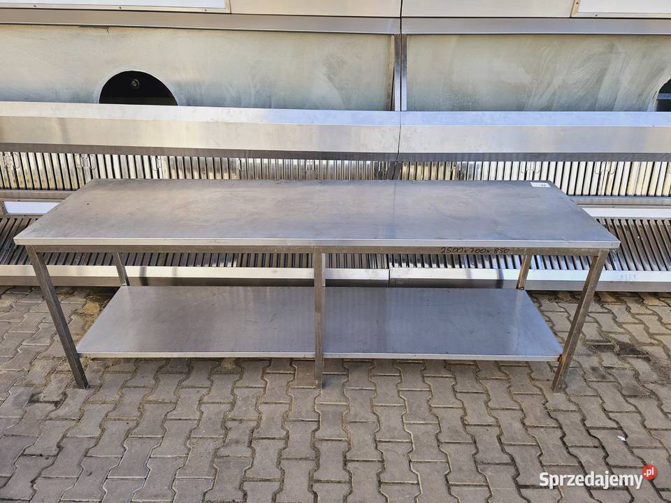 Stół roboczy 250x70x85 Gastronomia Krotoszyn
