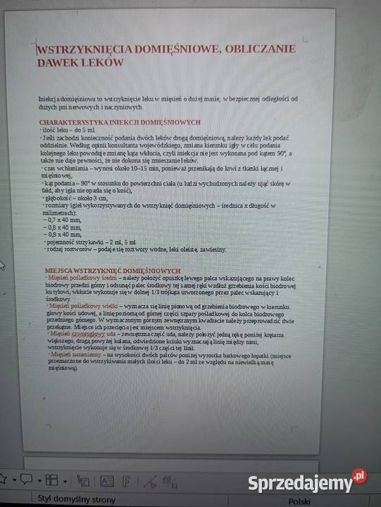 Notatki 1 pielęgniarstwa w pdf Radom