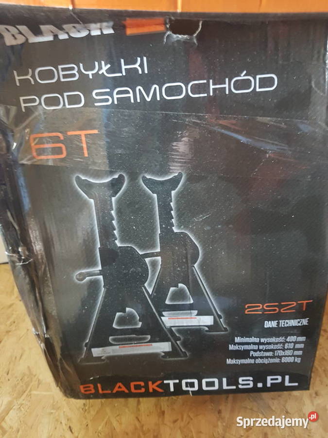 PODSTAWKI PODPORY 6 TONY KOBYŁKI 6T POD SAMOCHÓD Elektryczne Głogowa