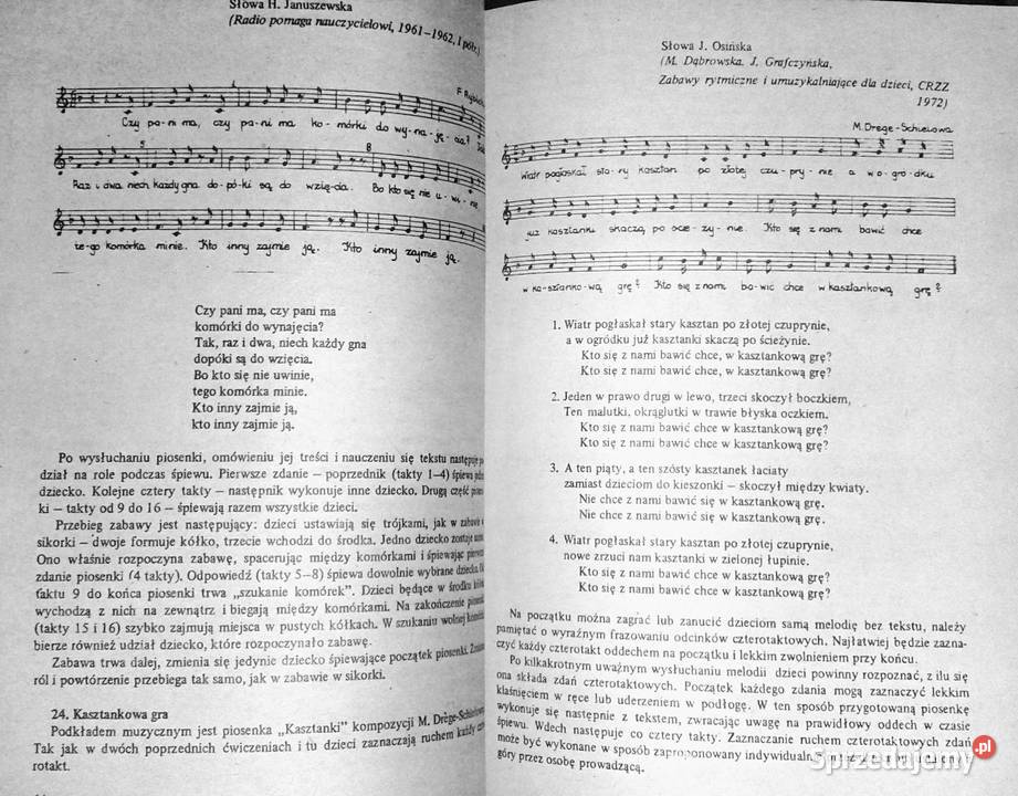 Zabawy i ćwiczenia muzyce Urszula Chełm