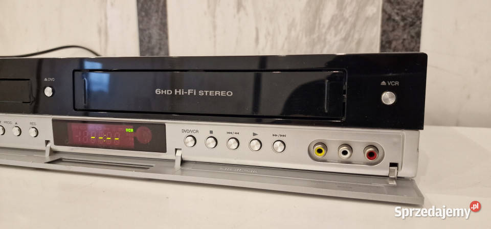 LG V192H KOMBO CD DVD VHS wielkopolskie Międzychód sprzedam