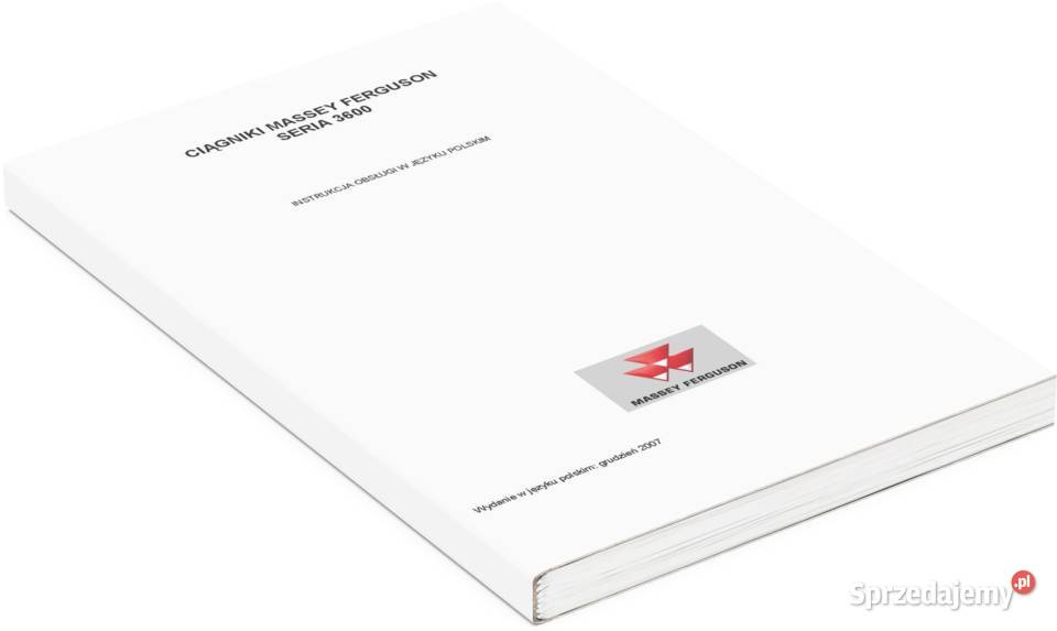 Instrukcja MF 3615 3625 3635 3645 Pozostałe