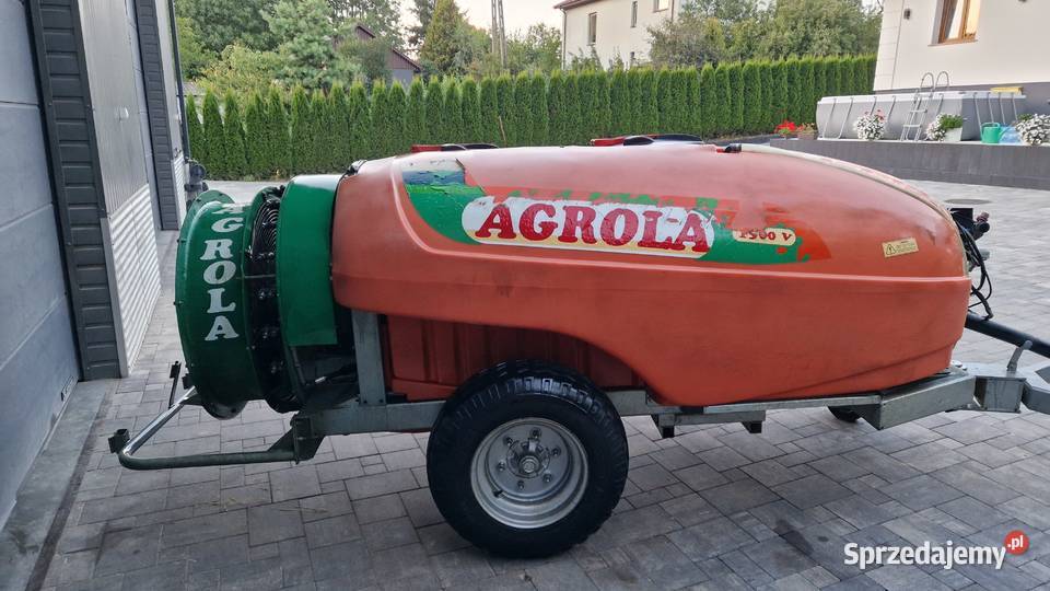 Opryskiwacz sadowniczy agrola 1500l lubelskie Niedrzwica Duża sprzedam