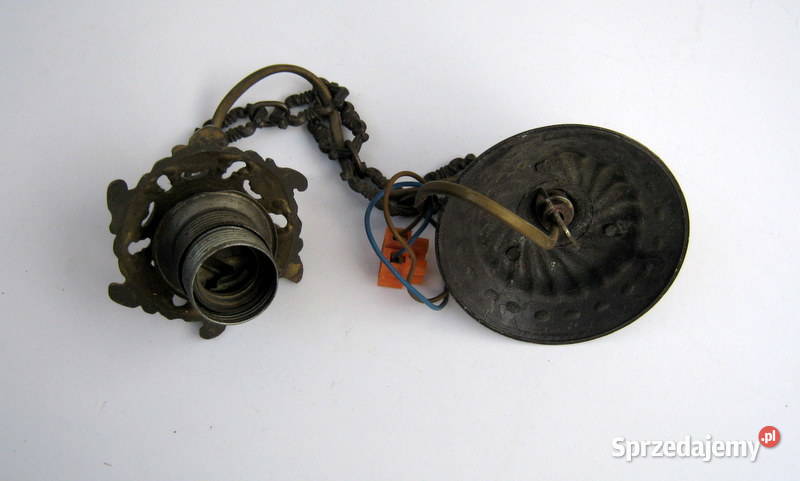 Mosiężne odlewy elementy lampy sufitowej Kraków