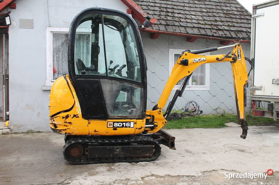 Minikoparka JCB 8016 2012 Wieliczka