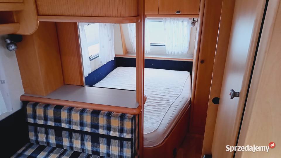 przyczepa kempingowa HOBBY łóżka piętrowe Hobby Międzybrodzie Bialskie sprzedam