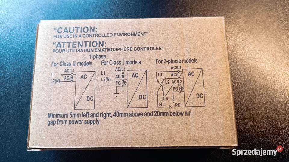 Zasilacze DIN 24V 12V różne moce HDR1524 Elektronika