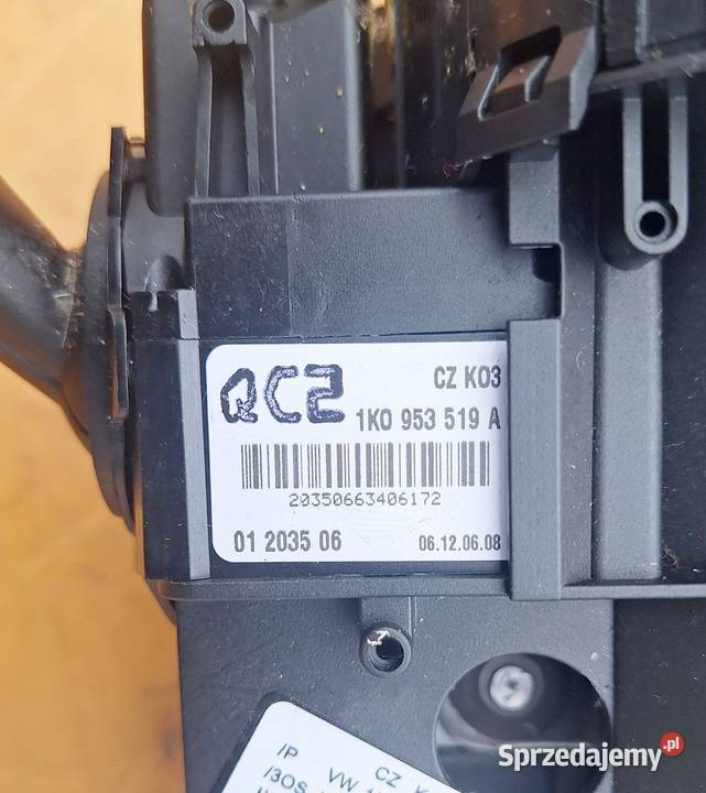 VW SKODA STACYJKA KLUCZYK 2 1K0905865B WKŁAD Radom