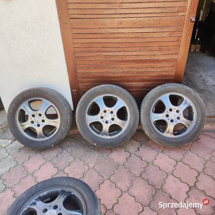 Alufelgi Mercedes 16 Z oponami 2055516 Koła