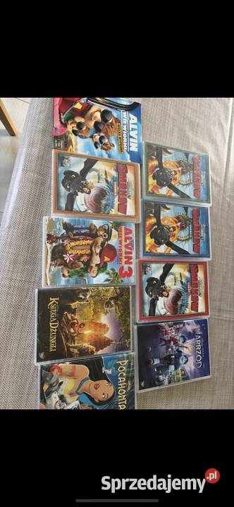 Zestaw bajek DVD dzieci wytresować smoka 14 Katowice