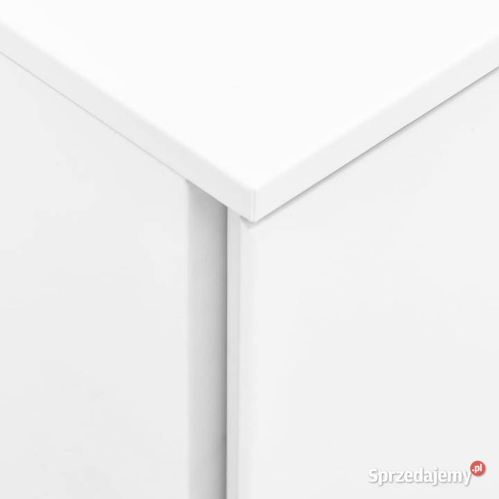 Mobilna szafka kartotekowa biała 39x45x67 Warszawa