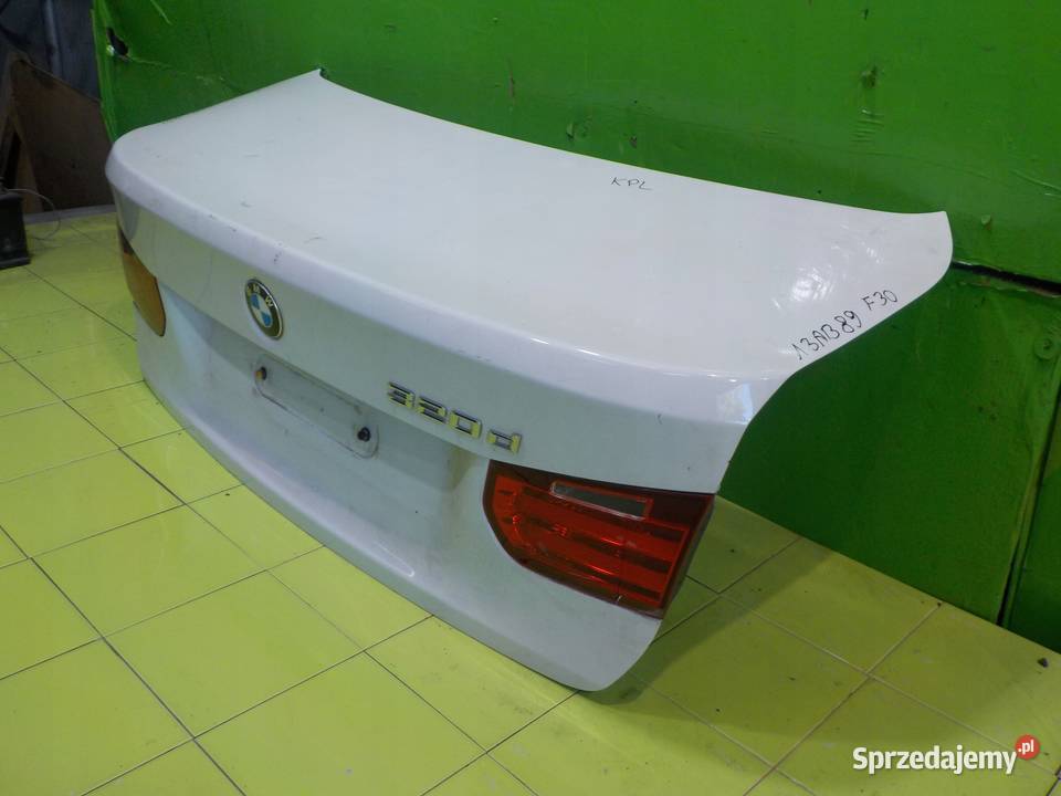 BMW 3 F30 20 D 12r 4D klapa tyl kompletna Suków